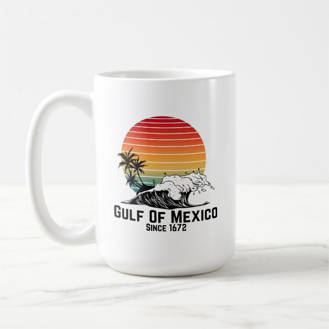 Gulf Of Mexico Coffee Mug (Left)
