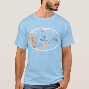 Gulf of Mexico Editable T-Shirt