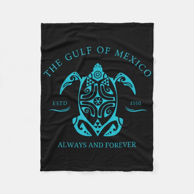 Gulf Of Mexico Est 1550  Fleece Blanket (Front)