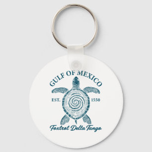 Gulf Of Mexico Foxtrots Deltas Tangos Gulf Of Mexi Key Ring