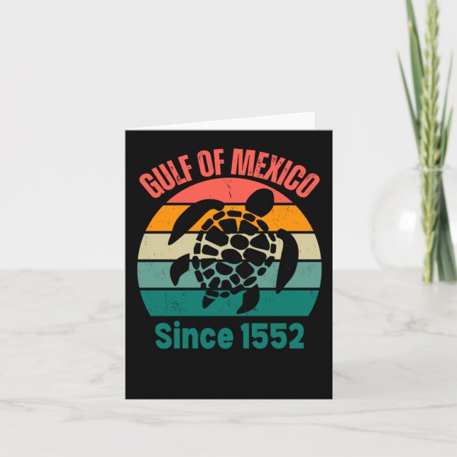 Gulf Of Mexico It Was And Will Be Forever 2025  Card (Front)
