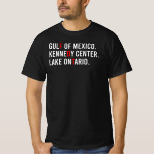 Gulf of Mexico Kennedy Centre Lake Ontario T-Shirt