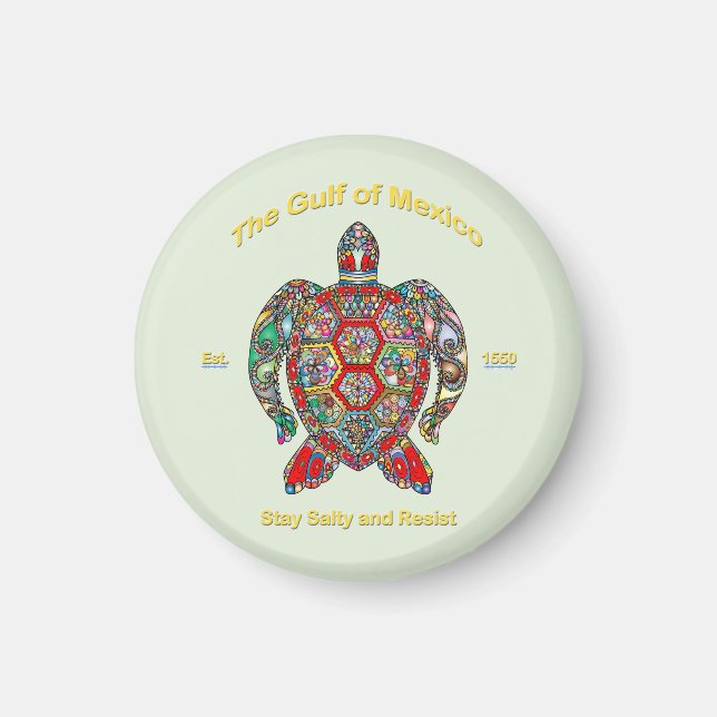 Gulf of Mexico Magnet (Front)