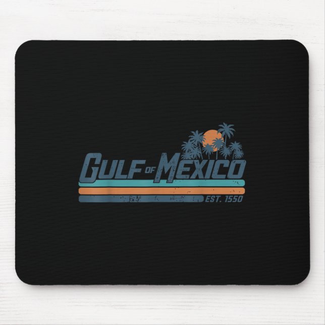 Gulf Of Mexico  Mouse Mat (Front)