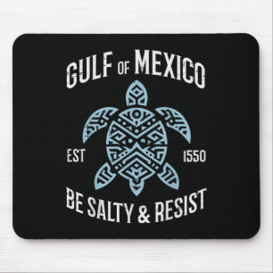 Gulf Of Mexico Resist Protest Resistance Men Women Mouse Mat