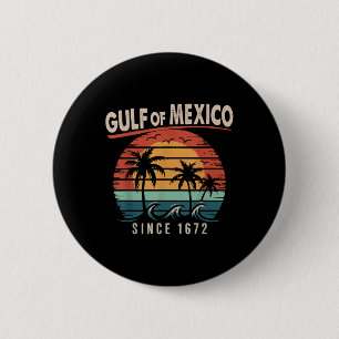 Gulf Of Mexico Shirt Vintage Gulf Of Mexico Since  6 Cm Round Badge