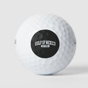 Gulf of Mexico Since 1550 America Humour Golf Balls