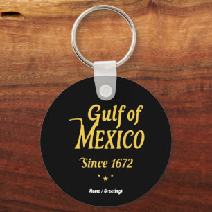 Gulf of Mexico Since 1672, Deep Dive into History Key Ring
