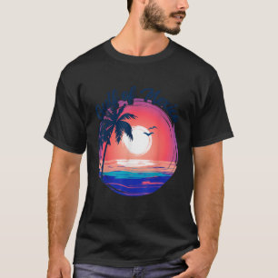 Gulf of Mexico Since 1672 Vintage Beach Summer Vac T-Shirt