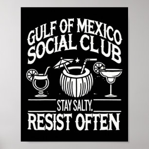Gulf Of Mexico Social Club Resist Often Progressiv Poster