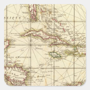 Gulf of Mexico Square Sticker