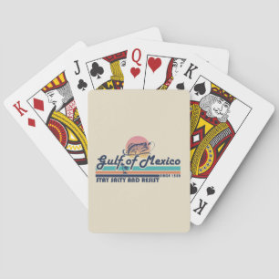 Gulf of Mexico stay salty and resist fishing Playing Cards