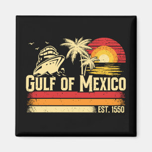 Gulf of Mexico stay salty vintage Magnet