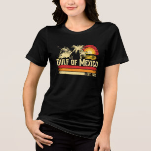 Gulf of Mexico stay salty vintage Tri-Blend Shirt