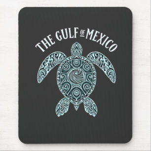 Gulf of Mexico Turtle Sea Latino  Mouse Mat