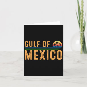 Gulf Of Mexico Vintage Beach - Gulf Of Mexico Fore Card