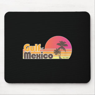 Gulf Of Mexico Vintage Mouse Mat