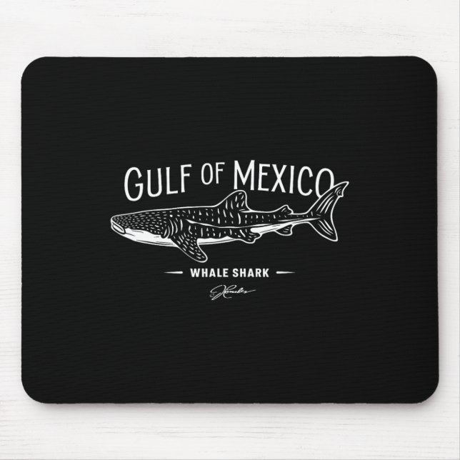 Gulf Of Mexico Whale Shark  Mouse Mat (Front)