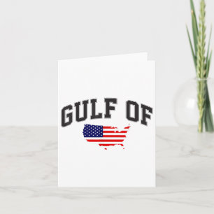 Gulf Of United States Of America Card