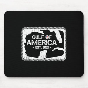 Gulf Of United States Of America Est 2025 Usa Amer Mouse Mat