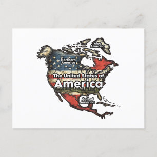 Gulf of United States of America Holiday Postcard