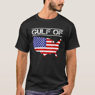 Gulf of United States of America Trump America Map T-Shirt