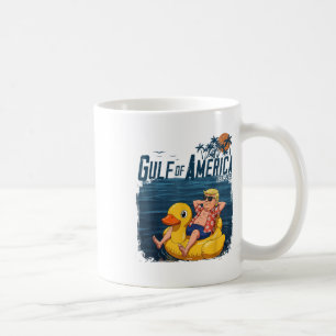 Gulf Of Us America Est 2025 4th Of July Funny Trum Coffee Mug