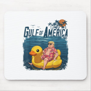 Gulf Of Us America Est 2025 4th Of July Trump Chil Mouse Mat