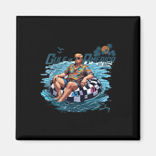 Gulf Of Us America Est 2025 Funny Trump Shirt  Magnet