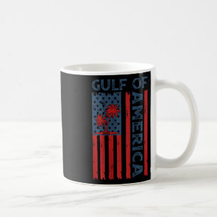 Gulf Of Us America Est 2025 Usa American Flag (on  Coffee Mug