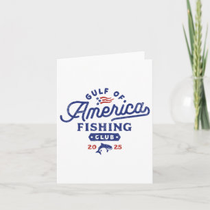 Gulf Of Us America Fishing Club  Card
