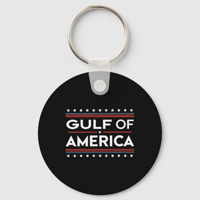 Gulf Of Us America  Key Ring (Front)