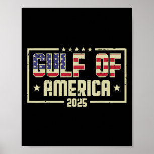 Gulf Of Usa America 2025 Men Women Kids Poster
