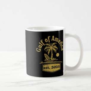 Gulf Of Usa America Est 2025 Retro Gulf Of Us Amer Coffee Mug