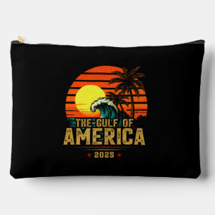Gulf of USA America Est 2025 Retro Vintage Accessory Pouch