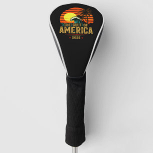 Gulf of USA America Est 2025 Retro Vintage Golf Head Cover