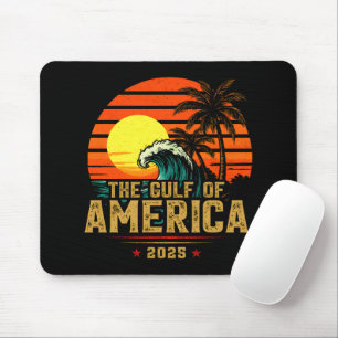 Gulf of USA America Est 2025 Retro Vintage Mouse Mat