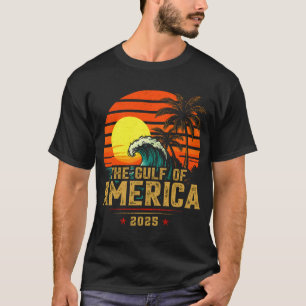 Gulf of USA America Est 2025 Retro Vintage T-Shirt