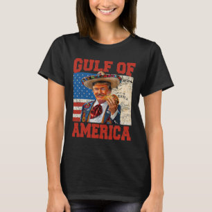 Gulf Of Usa America Est 2025 Trump 4th Of July T-Shirt
