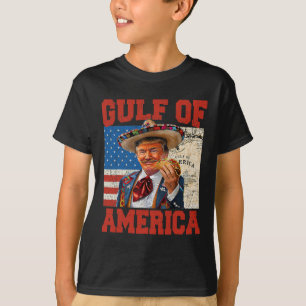 Gulf Of Usa America Est 2025 Trump 4th Of July T-Shirt