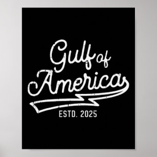 Gulf Of Usa America Estd. 2025 Men Women Kids Poster