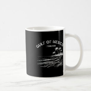 Gulf Of Usa America Funny Gulf Of Mexico Flag Map Coffee Mug