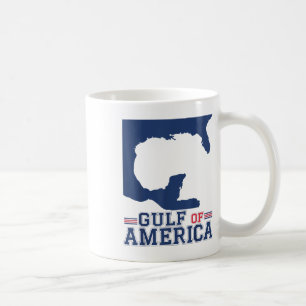 Gulf Of Usa America Funny Gulf Of Mexico July 4th  Coffee Mug