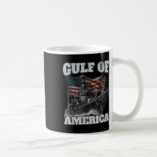Gulf Of Usa America Funny Usa Flag Men Women  Coffee Mug