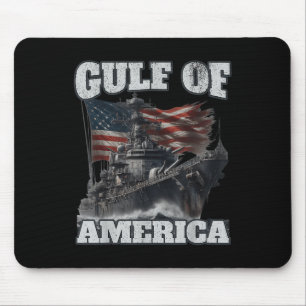 Gulf Of Usa America Funny Usa Flag Men Women Mouse Mat