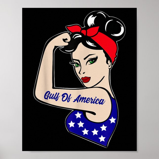 Gulf Of Usa America President Trump 2025  Poster (Front)