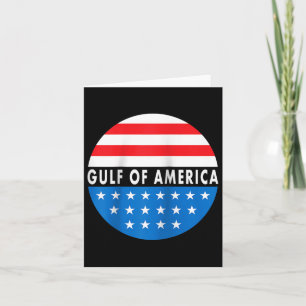 Gulf Of Usa America President Trump 2025 Raglan Ba Card