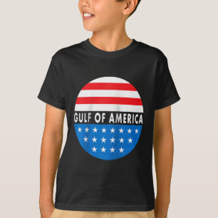 Gulf Of Usa America President Trump 2025 Raglan Ba T-Shirt