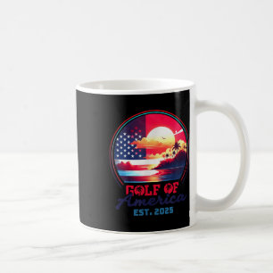 Gulf Of Usa America Shirt Est 2025 Retro Vintage B Coffee Mug