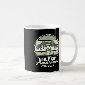Gulf Of Usa America Shirt Est 2025 Retro Vintage B Coffee Mug
